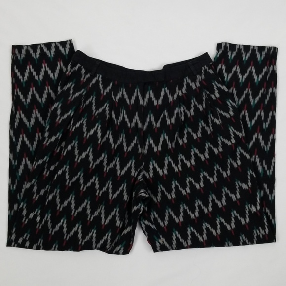 ASOS Tapered Leg Print Pants - Picture 2 of 5